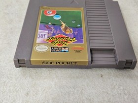 ORIGINAL NINTENDO NES SIDE POCKET GAME CARTRIDGE, MANUAL & SLEEVE TESTED