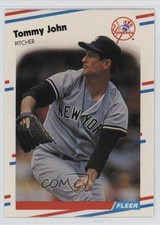 1988 Fleer Tommy John #211 1oa8