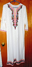 New Pakistani silk and Sequins embroidered kurti size S not Agha noor, Khaadi