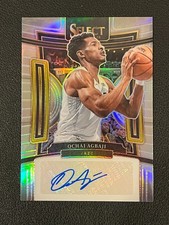 Ochai Agbaji 2023-24 Select Auto Silver /249 Jazz 