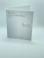 Maison Francis Kurkdjian Miniature Rouge 540 Eau De Parfum 2ML With Card