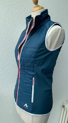 McKinley Primaloft Hybrid Weste Zimba 34/ 36/S  blau leicht  Winddicht neu 69 