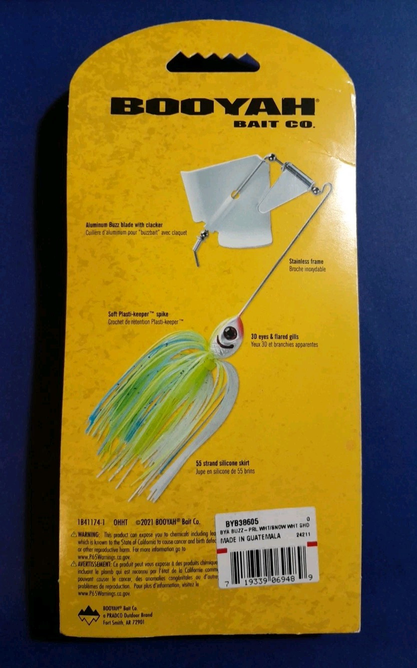 Booyah Bait Co. Buzzbait Spinnerbait "Booyah Buzz" 3/8 oz. - Image 2