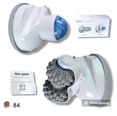 SYMBODI Vertiroller + Vertiball Wall Mount Fitness Muscle Recovery Bundle -White