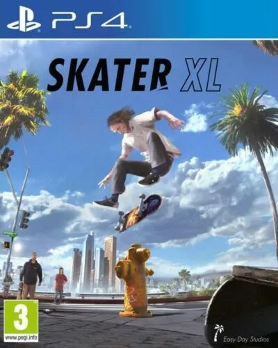 Skater XL Playstation 4 PS4 EXCELLENT Condition FAST Dispatch SKATEBOARDING  