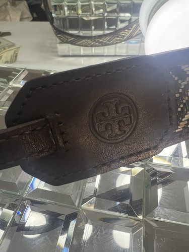 Tory Burch Strohgürtel, einmal getragen ausgezeichneter Zustand, Gr. xxs. "28"" lange Breite 1,5""" - Bild 8 von 12