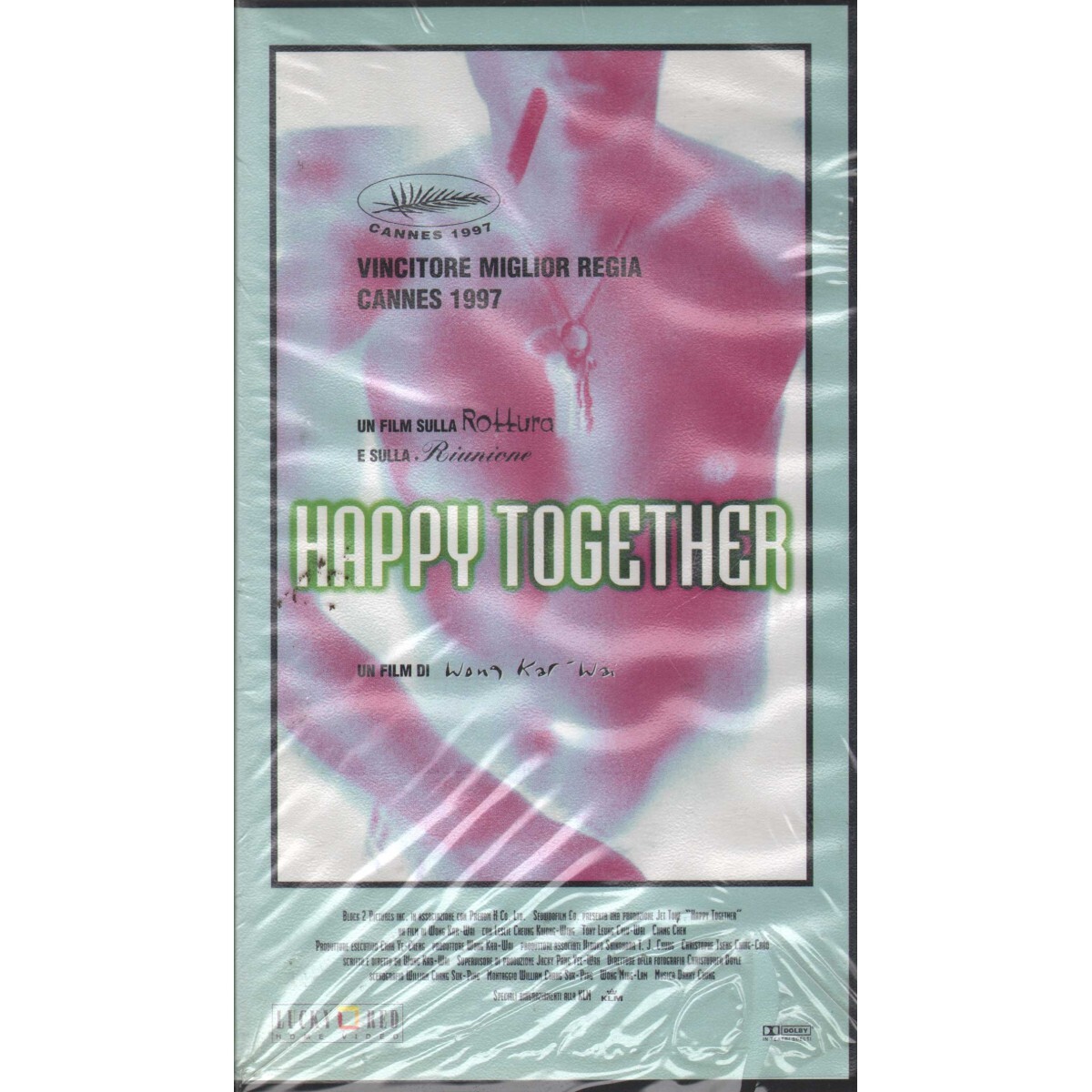 Happy Together VHS Wong Kar Wai Univideo - 515125 Sealed