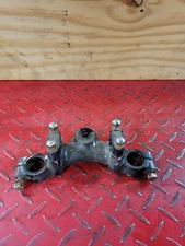 1974 Suzuki TS125 Upper Triple Tree Bar Clamp Mount Assembly