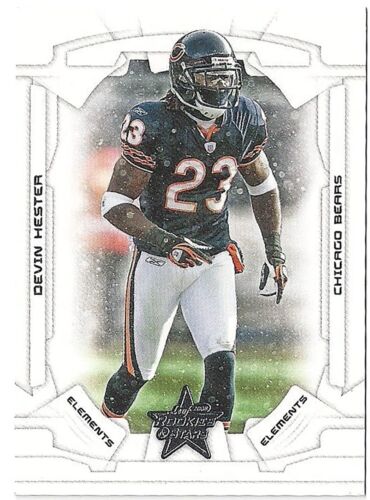 2008 Leaf Rookies & Stars Longevity Elements Devin Hester #111 - Picture 1 of 1