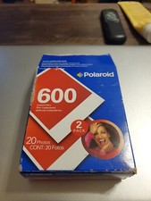 Polaroid 600 Instant Film / 2 Pack Factory Sealed / 20 Photos / Exp 2007 SL