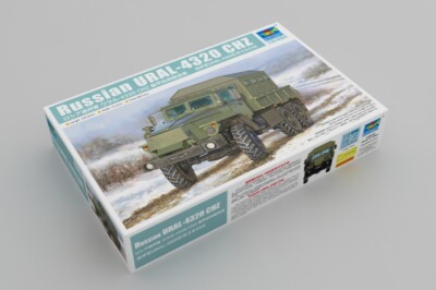 Trumpeter 01071 1/35 Russian URAL-4320 CHZ  truck model kit-  2020 New