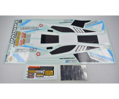 (X) Tamiya 319495798 - Sticker Set Neo Scorcher 58568 - Neu