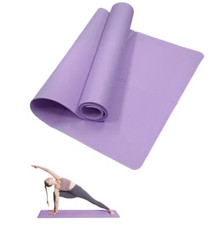 Yoga Mat Pilates Mat 3/4/6mm Thicknes Non Slip Yoga Cushion Travel Fitness