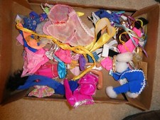 BIG Lot of Vintage Barbie and Similar Doll Clothes Outfits Unsearched 31