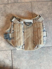 rabbitgoo Tactical Dog Harness No Pull Large Military Training Vest w Handle Tan