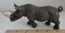 Schleich Rhino Rhinoceros Figure Figurine Plastic Animal Retired 2008