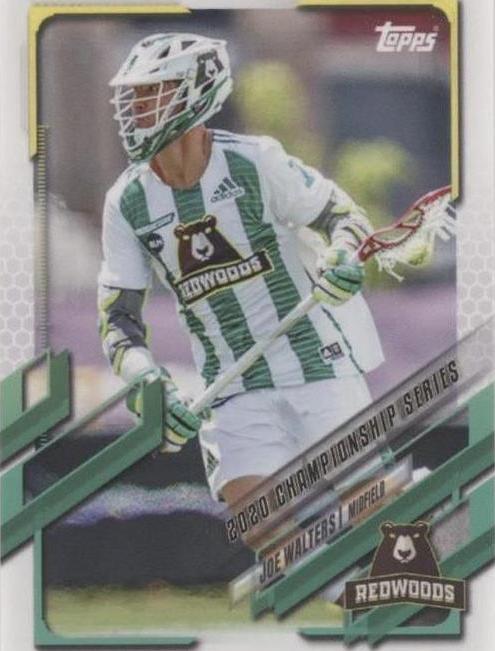Joe Walters 2021 Topps Premier Lacrosse League - Joe Walters #60 for sale online | eBay