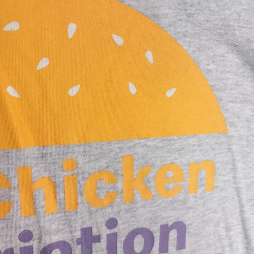 MC DONALD TEE MC CHICKEN VARIATION GIALLO ZAFFERANO PROMO PUBBLICITARIA MAGLIA - Picture 4 of 14