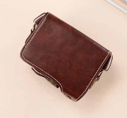 PU Leather Camera Case Bag w/ Adjustable Strap for Sony DSC-RX100 VII VI V IV - Picture 27 of 27