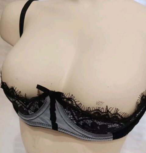 Reggiseno Frederick's Of Hollywood 18 pizzo sotto seno ferretto sollevamento sexy - Foto 5 di 5
