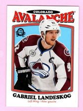 2016-17 O-Pee-Chee Retro #368 Gabriel Landeskog Colorado Avalanche