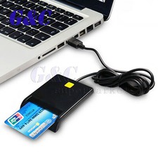EMV USB Smart Card Reader CAC Common Access ISO 7816 for SIM/ATM/IC/ID Card