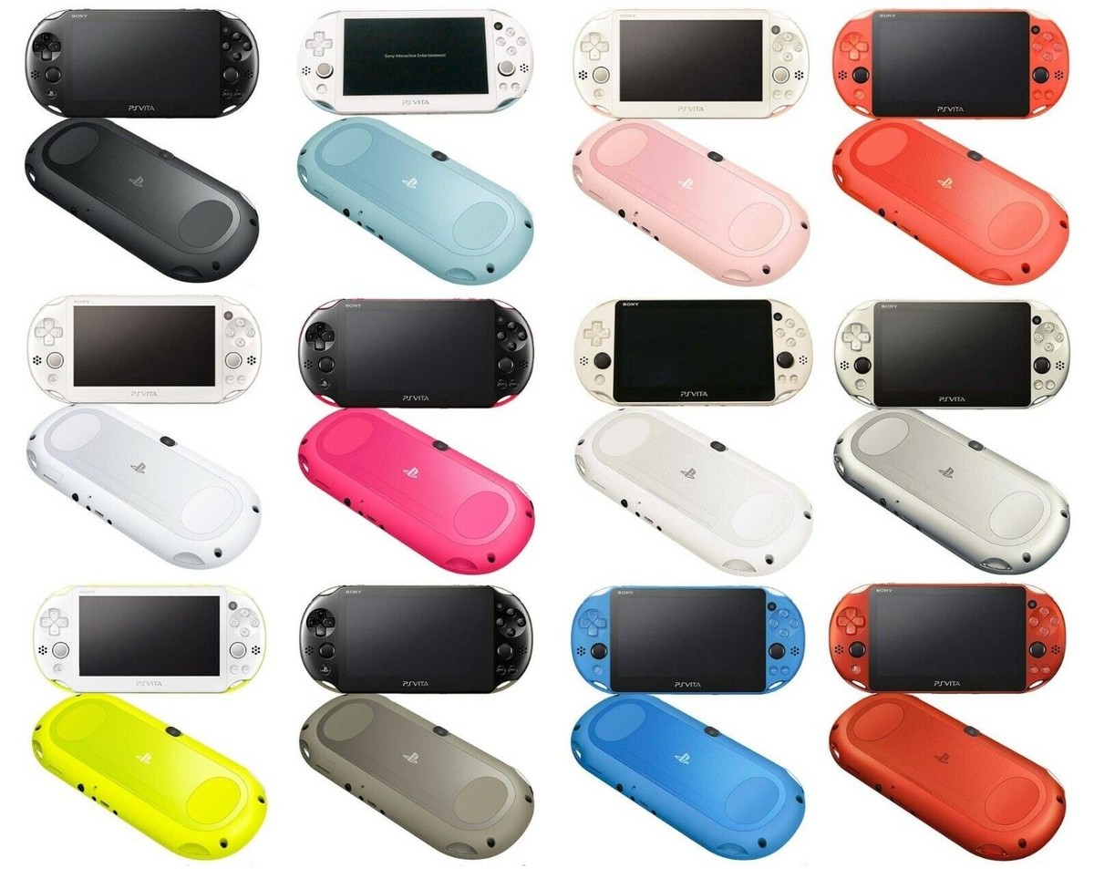 PS Vita PCH-2000 Sony Playstation Console Various Colors PS Vita PCH-2000 Sony Playstation Console Various Colors