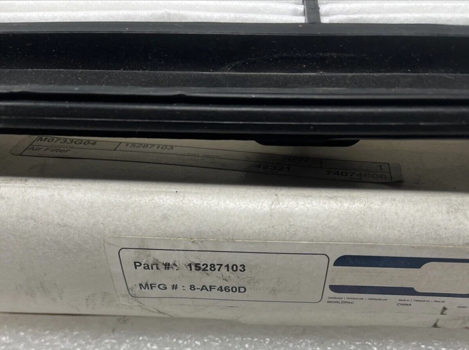 Filtro de aire del motor para Pontiac Solstice 06-09 Saturn Sky 07-10 Fisker Karma 2012 Foto 2 de 2