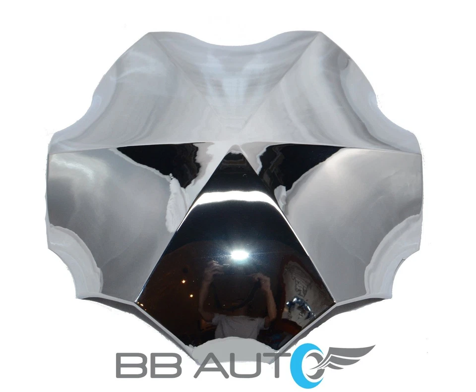 FOR 1995-1999 OLDSMOBILE AURORA 16" 6 SPOKE WHEEL HUB CHROME CENTER CAPS SET NEW - Image 2 of 4