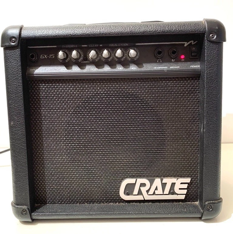 Crate GX 15 Amplifier 12 Watt Combo Guitar Amp 8 Speaker Great