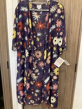 NWT LULAROE Shirley Womens Sheer Camisole Purple/ Floral Size M