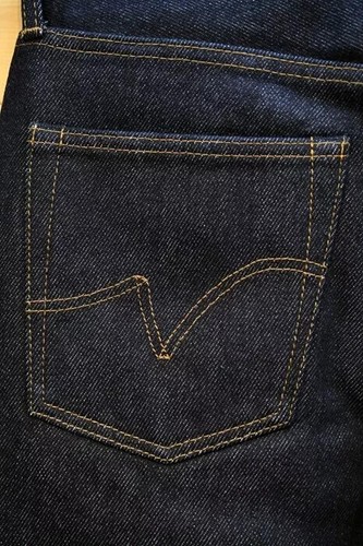 IRON HEART 634Z 21oz EXTRA HEAVY DENIM JAPANESE BIKER STRAIGHT STRONG JEANS - Picture 3 of 14