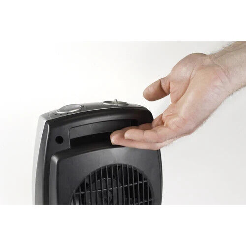 Lasko 754200 1500W Electric Ceramic Space Heater w Thermostat Silver Auto OFF - Bild 4 von 5
