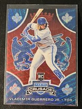 2019 Panini-Crusade Ruby Wave Prizm Vladimir Guerrero Jr RC /199 Tor Blue Jays