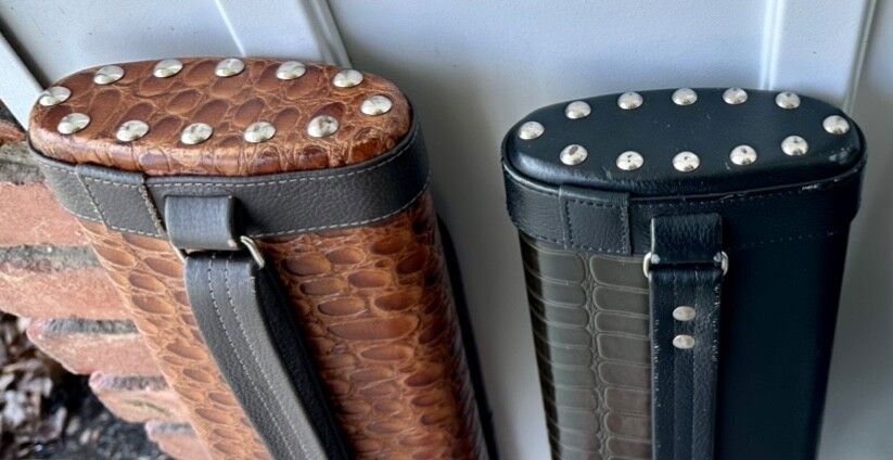 2x4 Whitten Leather Pool Cue Case | eBay