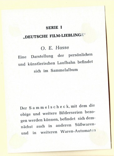 50er Jahre Colmorgen & Hoepner Deutsche Filmstars Sammler Album Karten, Sie wählen - Bild 17 von 207