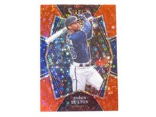 2022 Panini Select Baseball Byron Buxton Premier Level Red Disco Card #165 Twins