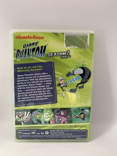 Nickelodeon Danny Phantom Season 2 Part 1 DVD Set 2-Disc Collection - Picture 2 of 4