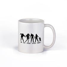 Zombie Family Coffee Mug Funny Zombie Ceramic Cup 11-ounce Mug 