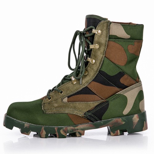 Mens Outdoor Tactical Boots Military Army Combat Patrol Work Boots Hunting Shoes - Picture 4 of 15