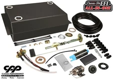 1963-66 Chevy C10 GMC Fuel Injection EFI Aluminum Gas Tank Kit Bed Fill 30ohm