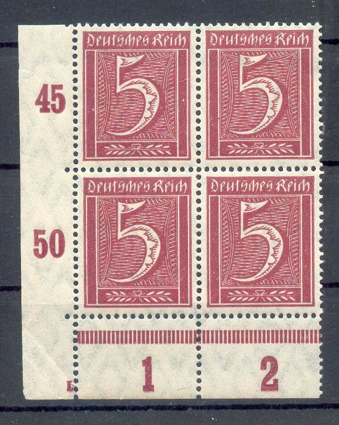 Dr-Infla 158 DZ Printer Characters** MNH Mint Never Hinged (E9346