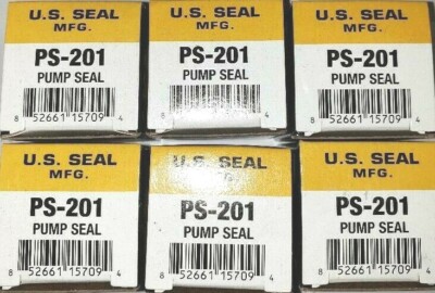 PS-201 US Seal Mfg Pool Pump Shaft Seal PACK OF 6