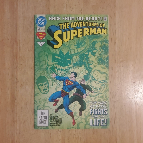 Adventures of Superman #500 Vintage Collector's Item DC Comics 1993