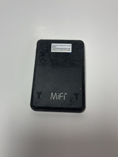 Novatel MiFi2200 Silver Virgin Mobile Wireless Qualcomm 3G CDMA Hotspot Modem - Picture 5 of 6
