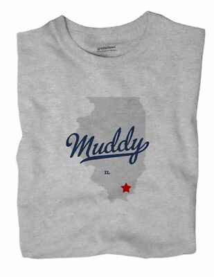 Muddy Illinois IL Ill T-Shirt MAP
