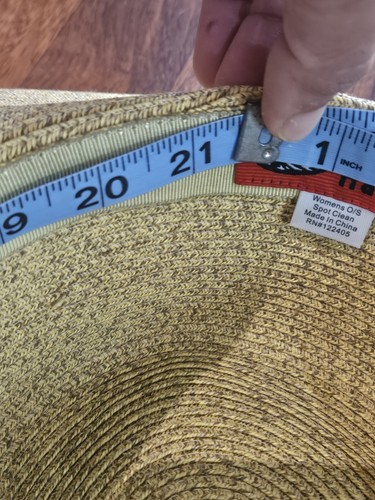 Women's Classic Paperbraided Sun Hat San Diego Hat Co. Great Preowned Condition - Picture 8 of 10