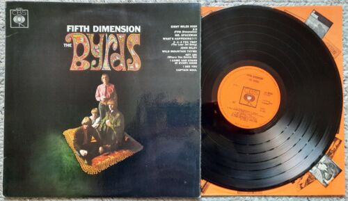 The Byrds "Fifth Dimension" Ex 1966 UK Original David Crosby Gram Parsons