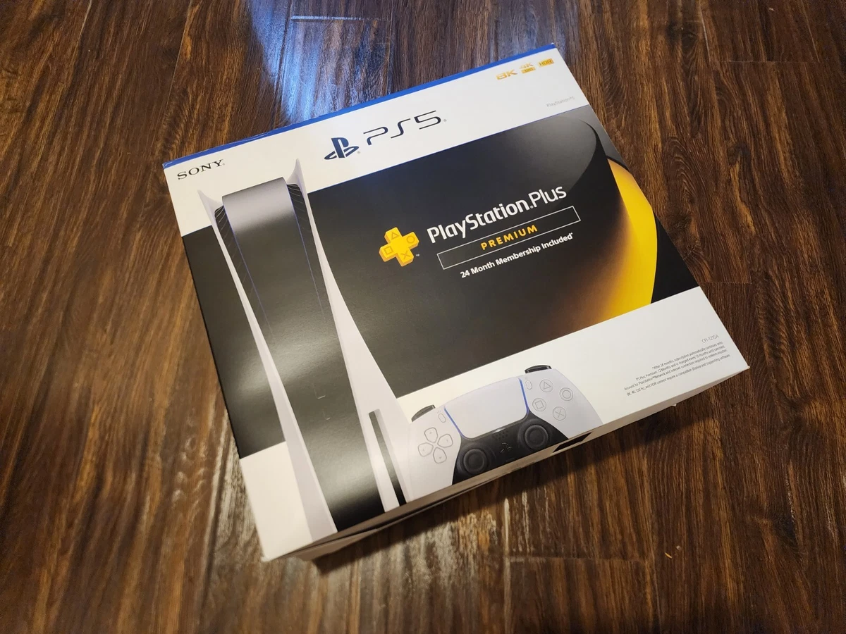 Sony PS5 Disc Edition Bundle With PlayStation Plus 24 Months
