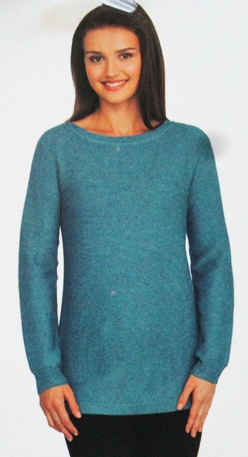 NWT Cyrus Womens Ribbed Texture Pullover Tunic Sweater Teal Heather Variety | eBay